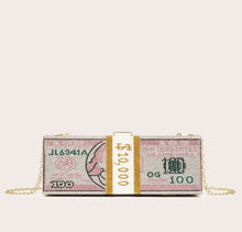 Load image into Gallery viewer, Rhinestone Money Clutch
