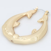 Load image into Gallery viewer, Dolphin Hoop Earrings
