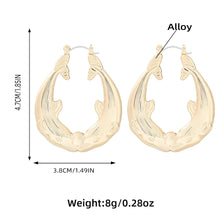 Load image into Gallery viewer, Dolphin Hoop Earrings
