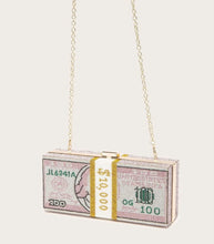 Load image into Gallery viewer, Rhinestone Money Clutch
