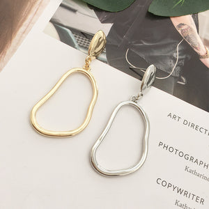 Metal Geometric Earrings