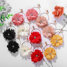 Load image into Gallery viewer, Bohemian Flower Drop Earrings
