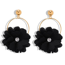 Load image into Gallery viewer, Bohemian Flower Drop Earrings
