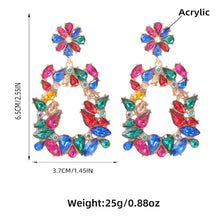 Load image into Gallery viewer, Crystal Drop Earrings
