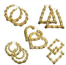 Load image into Gallery viewer, Bamboo-Party Earrings

