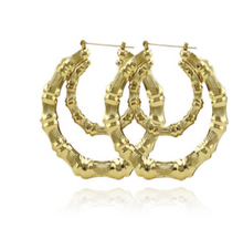 Load image into Gallery viewer, Bamboo-Party Earrings
