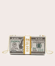 Load image into Gallery viewer, Rhinestone Money Clutch
